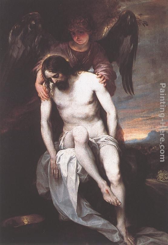 Alonso Cano The Dead Christ Supported by an Angel